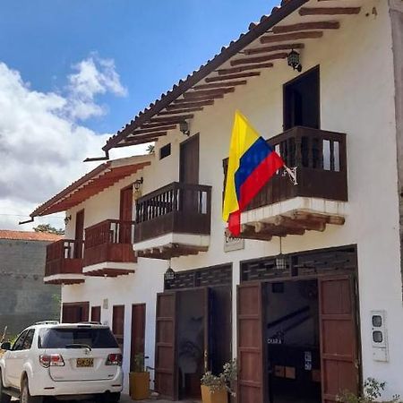 Hotel Casona Chara Barichara Exteriér fotografie