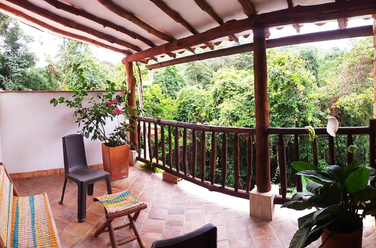 Hotel Casona Chara Barichara Exteriér fotografie