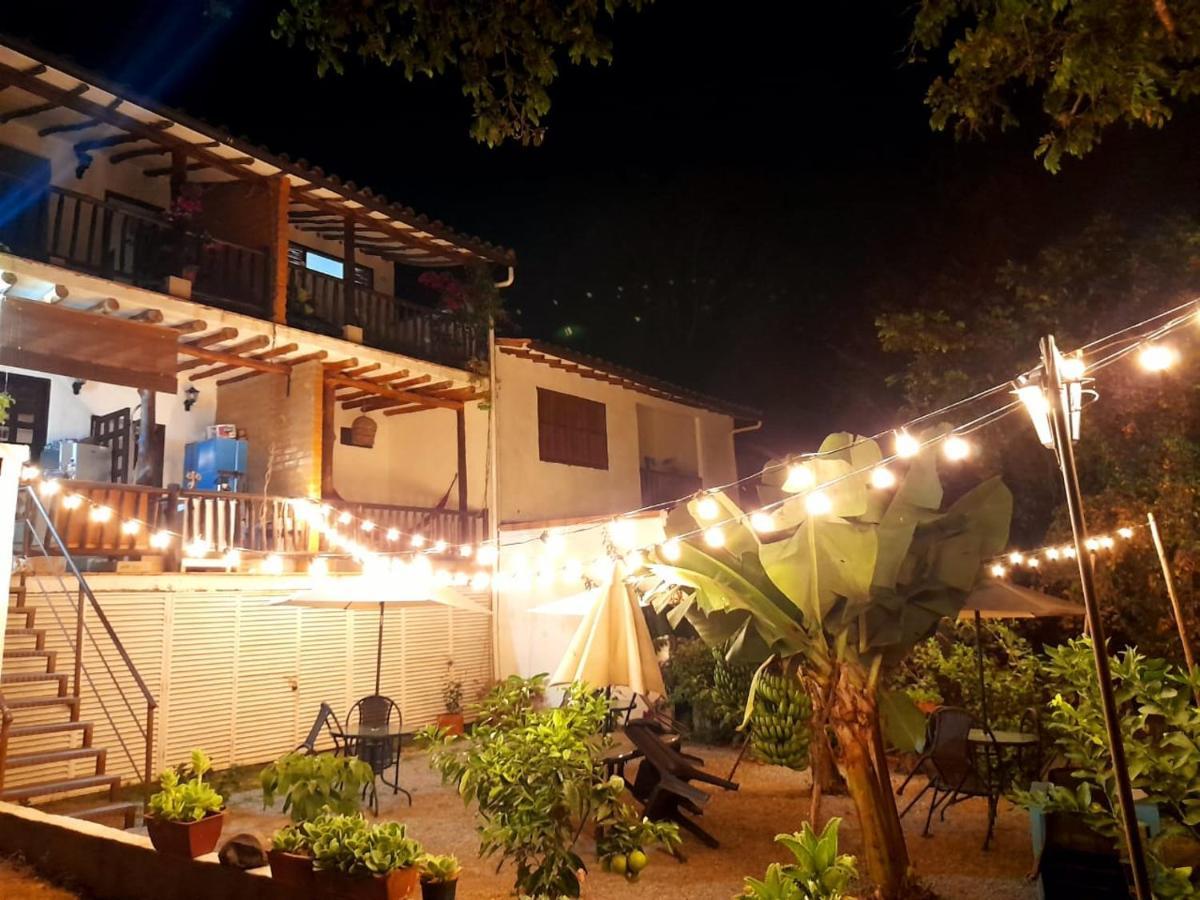 Hotel Casona Chara Barichara Exteriér fotografie