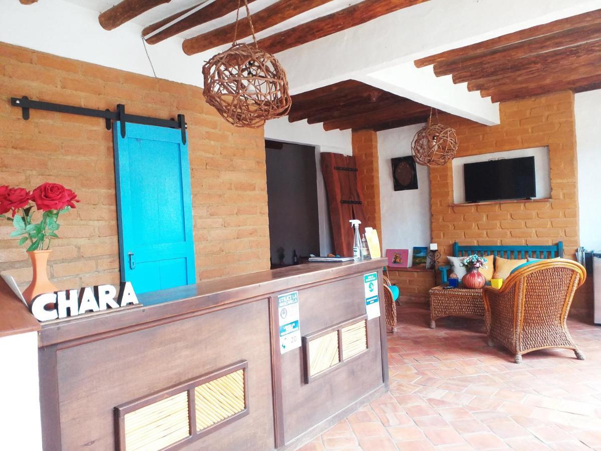 Hotel Casona Chara Barichara Exteriér fotografie