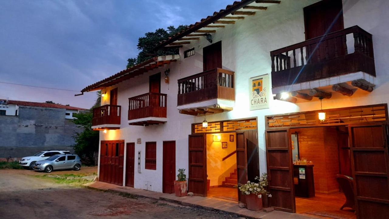Hotel Casona Chara Barichara Exteriér fotografie