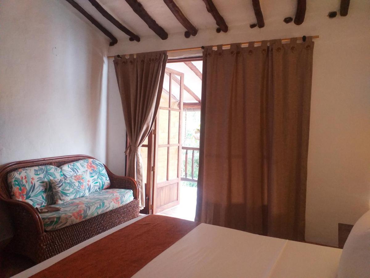 Hotel Casona Chara Barichara Exteriér fotografie