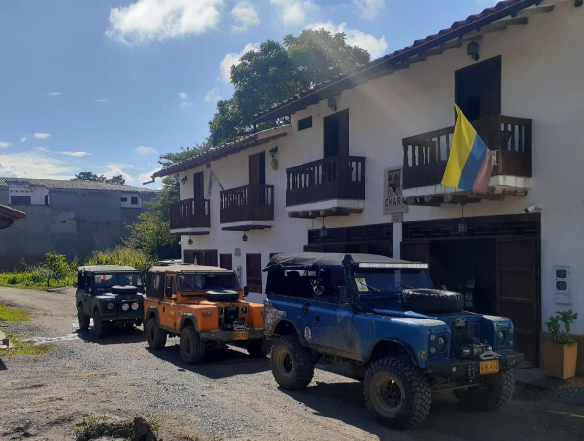 Hotel Casona Chara Barichara Exteriér fotografie