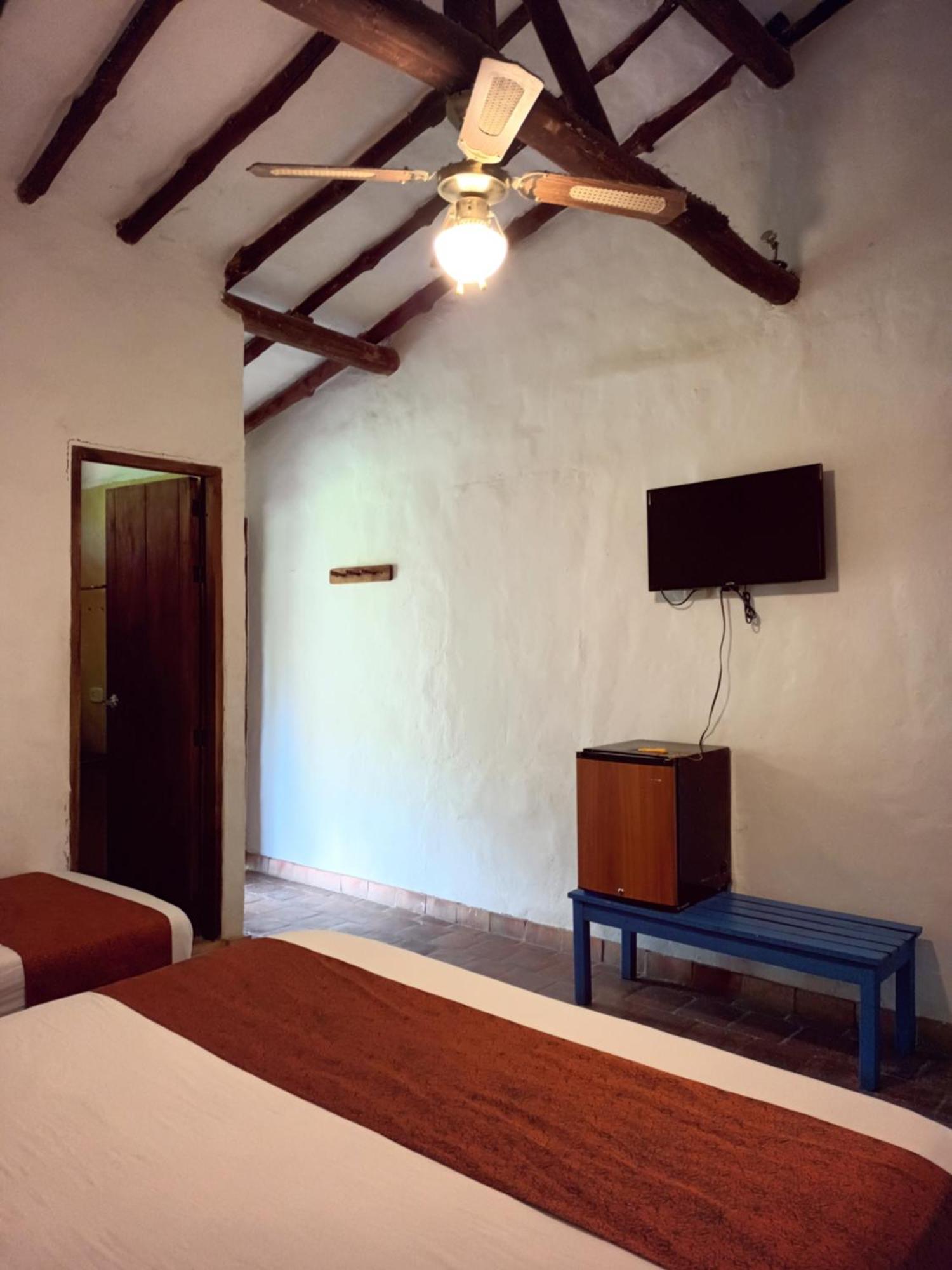 Hotel Casona Chara Barichara Exteriér fotografie