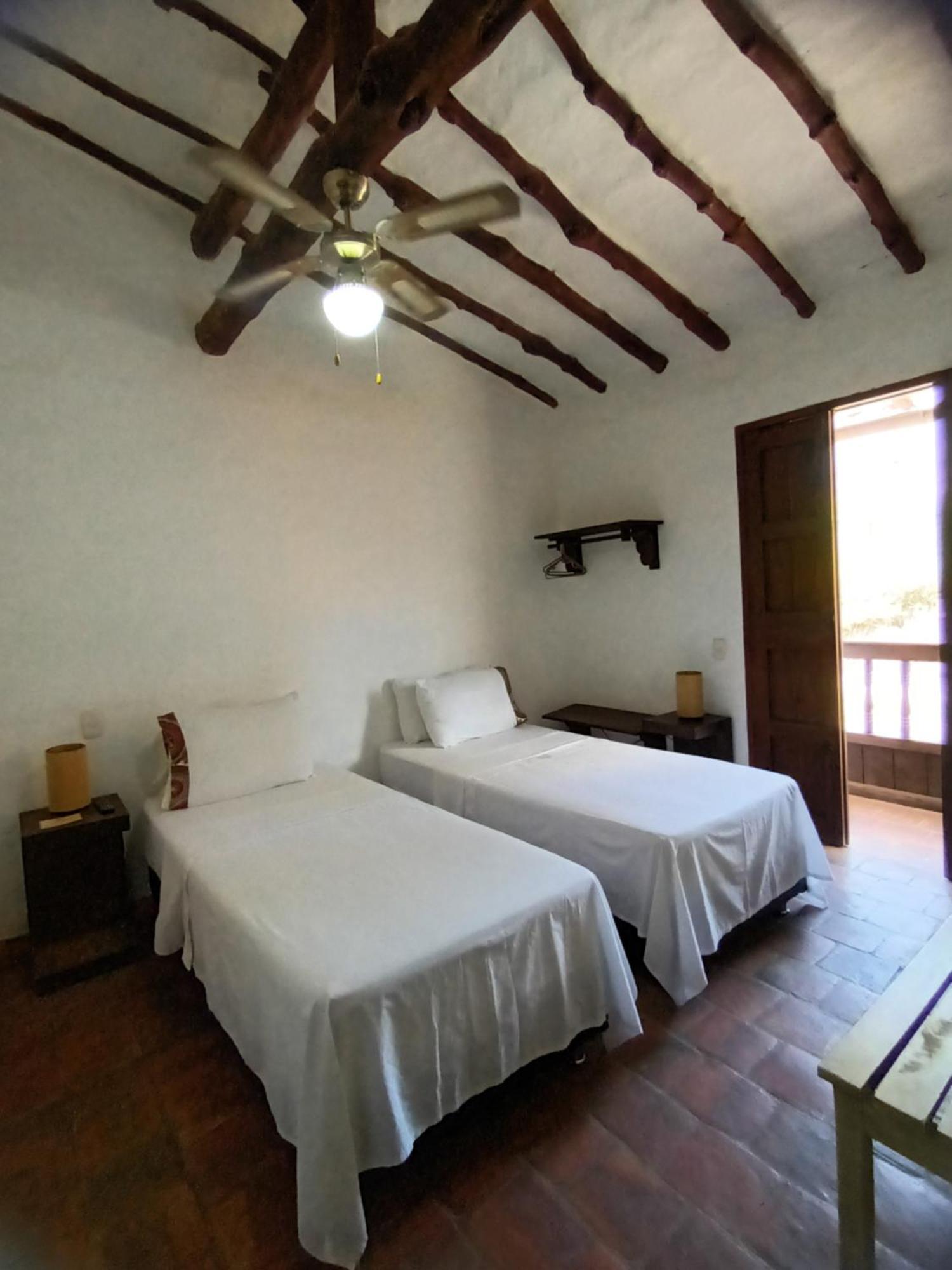 Hotel Casona Chara Barichara Exteriér fotografie