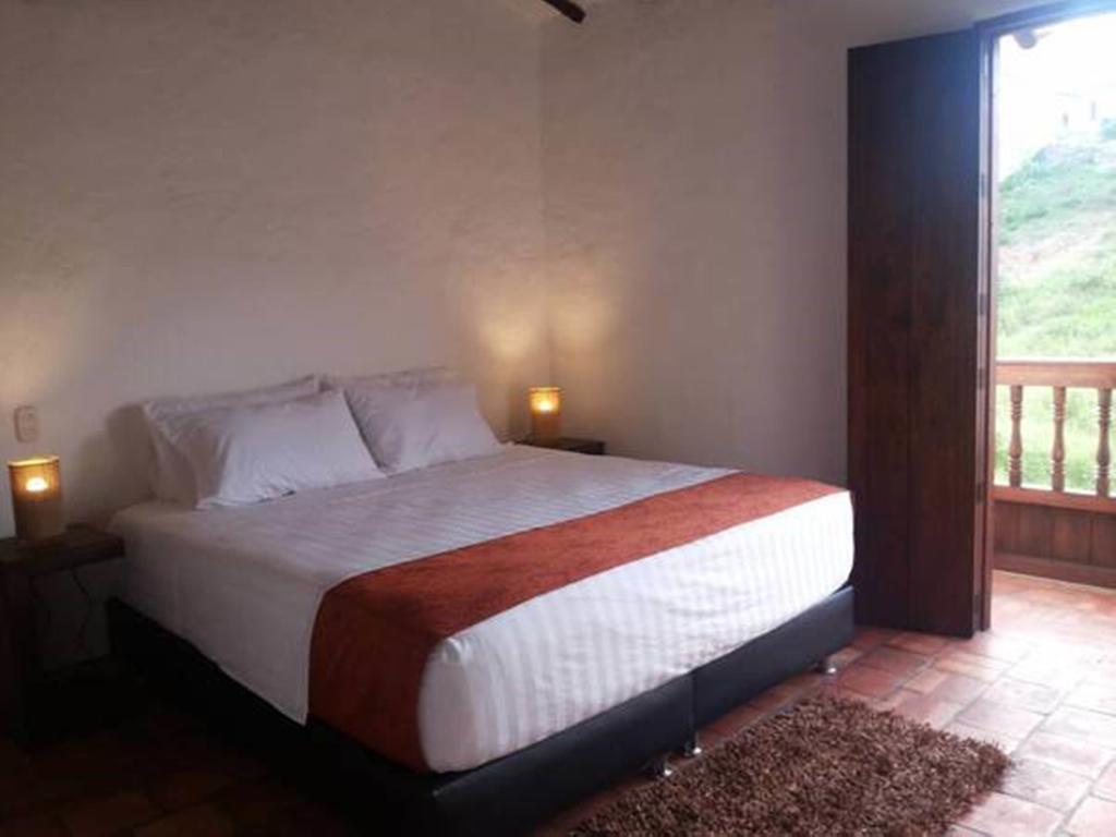 Hotel Casona Chara Barichara Pokoj fotografie