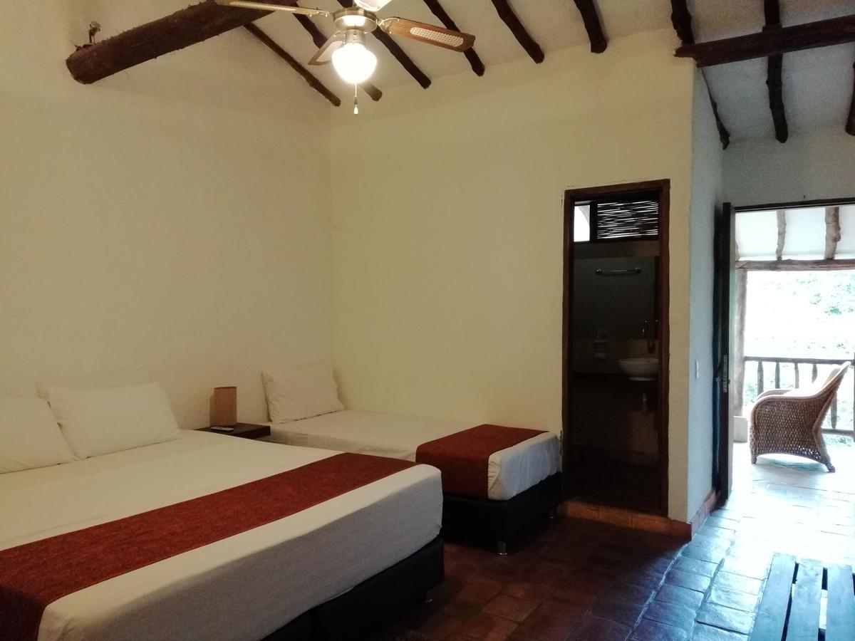 Hotel Casona Chara Barichara Exteriér fotografie