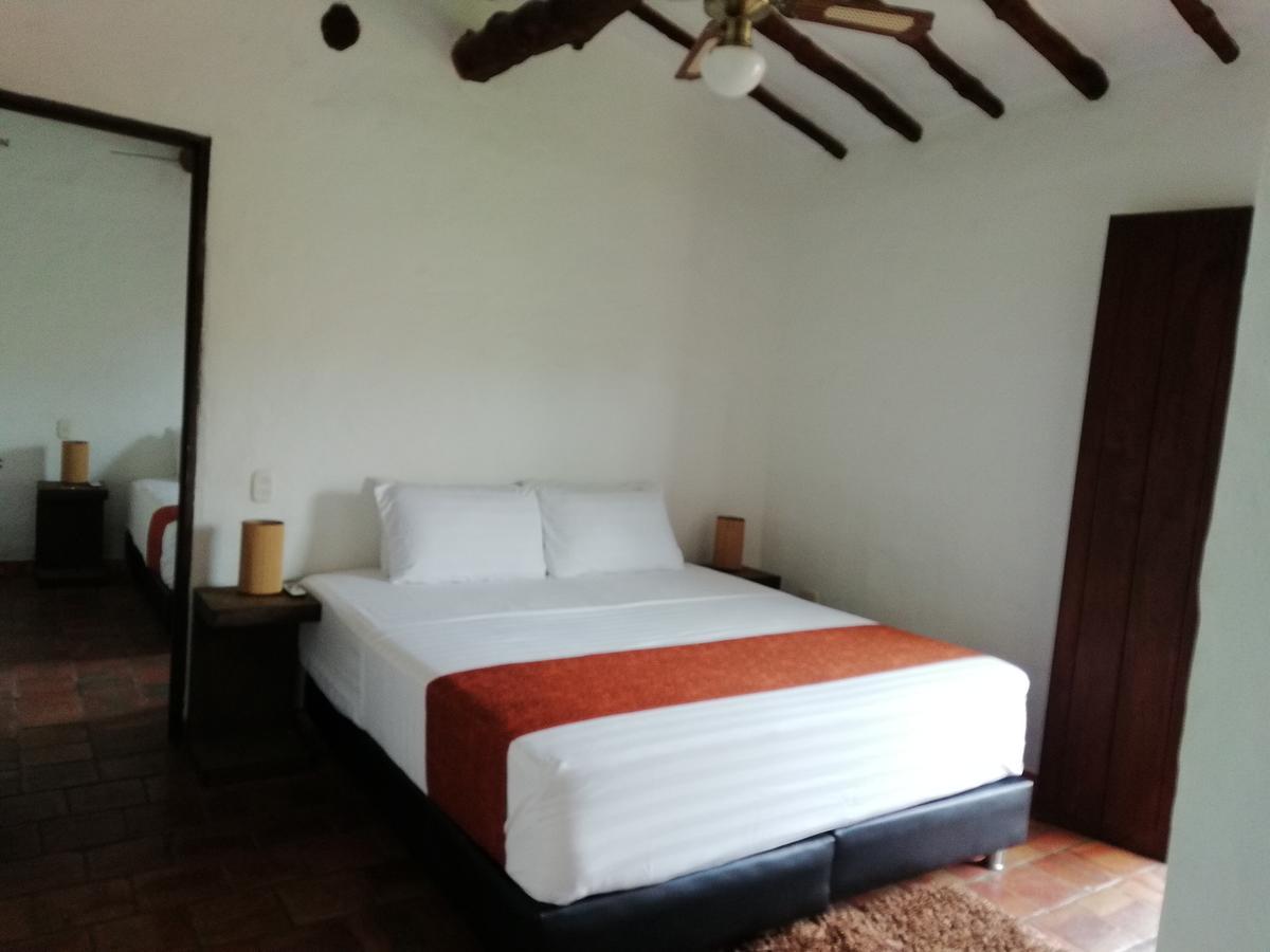Hotel Casona Chara Barichara Exteriér fotografie