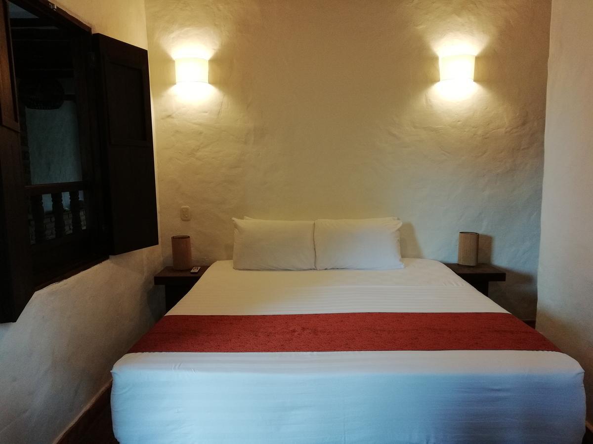 Hotel Casona Chara Barichara Exteriér fotografie